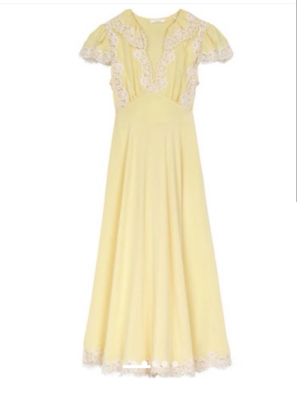 Doen Butter Yellow Grace Dress